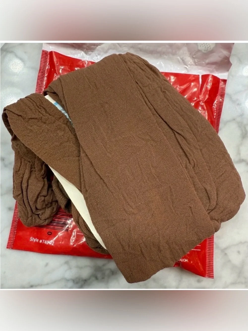 No Nonsense Panty Hose Beige 8 Medium to Tall Reinforced Toe